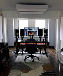 Home studio con bass traps GIK Acoustics